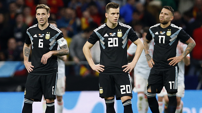 Mira uno a uno los seis goles que España le hizo a Argentina y el increíble fallo de Gonzalo Higuaín