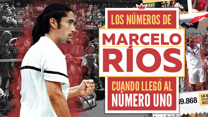 Tenía 22 años y nueve títulos: Los números que ostentaba "Chino" Ríos cuando logró el histórico N°1 del tenis mundial