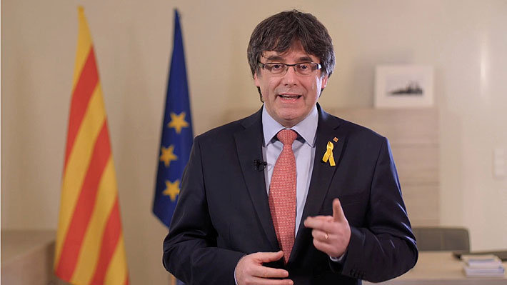 Carles Puigdemont, desde prisión en Alemania: "No claudicaré, no renunciaré, no me retiraré"