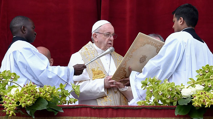 Papa Francisco pide solución a la crisis de Venezuela y el fin de la guerra en Siria