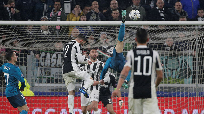 El golazo de Cristiano Ronaldo ante la Juventus en el triunfo que dejó al Real Madrid muy cerca de las semis de Champions