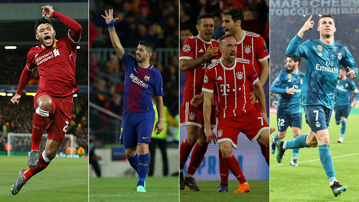 Barcelona, Liverpool y Real Madrid golearon: C&oacute;mo quedaron las llaves despu&eacute;s de los duelos de ida en los 4.os de la Champions