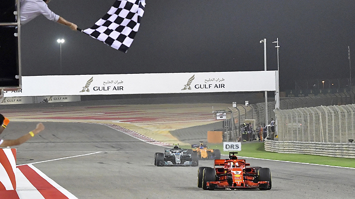 Vettel gana en Bahréin y afianza su liderato en el Campeonato Mundial de Fórmula Uno