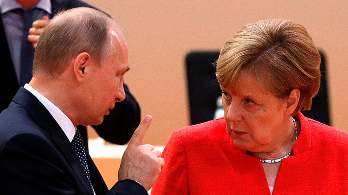 Merkel y Putin coinciden en impulsar un "proceso político" en Siria