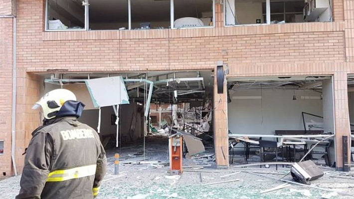 Video: Revisa los severos daños con que quedó el interior del Sanatorio Alemán tras explosión