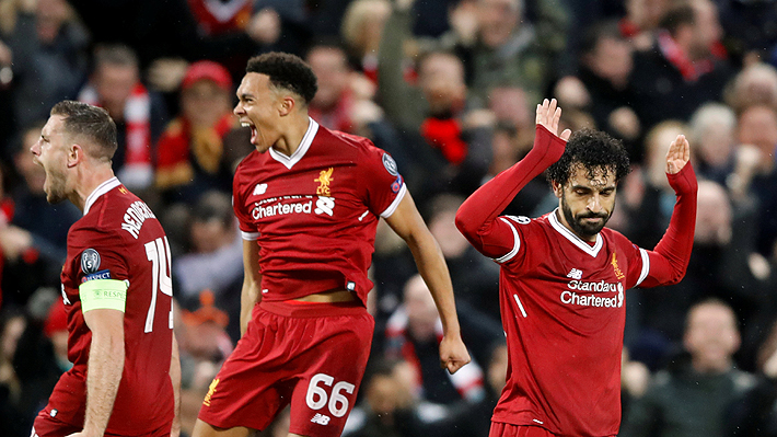 Con un notable Salah, Liverpool goleaba fácil, pero la Roma descontó y se mantiene con vida en la serie de la Champions