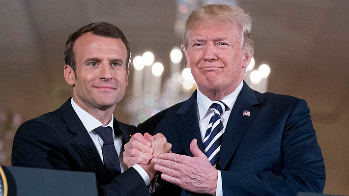 Macron acuerda con Trump trabajar en "un nuevo acuerdo con Irán"
