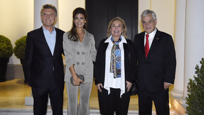Presidente Piñera llega a Argentina para realizar visita oficial al país