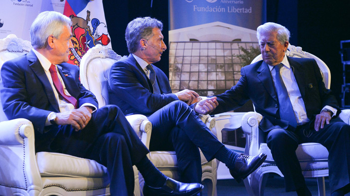Piñera plantea en Argentina "forzar"  a Maduro para que de una vez por todas abra los canales humanitarios en Venezuela