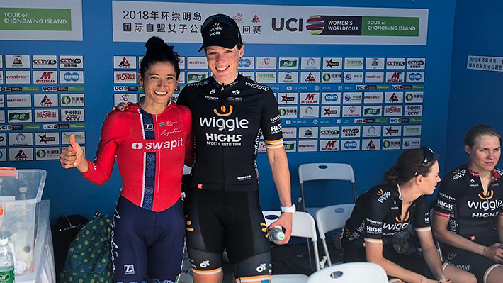 Paola Muñoz no se cansa de hacer historia en el ciclismo chileno: Terminó entre las 14 mejores del mundo en China