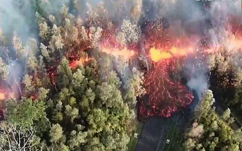 Fotos: Las primeras imágenes tras la erupción del volcán Kilauea en Hawaii