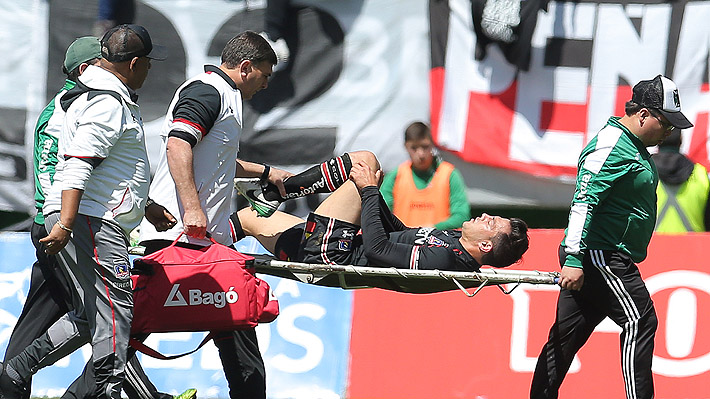 Fuerte golpe para Meza en Colo Colo: Sufrió rotura de ligamento cruzado y estará fuera seis meses