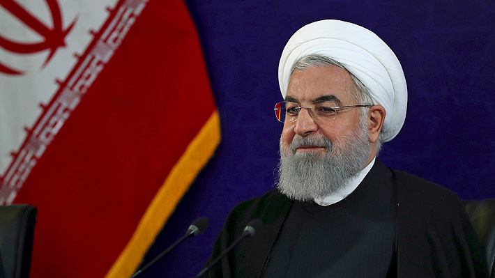 Presidente iraní califica como una "guerra psicológica" la decisión de EE.UU. de abandonar el pacto nuclear