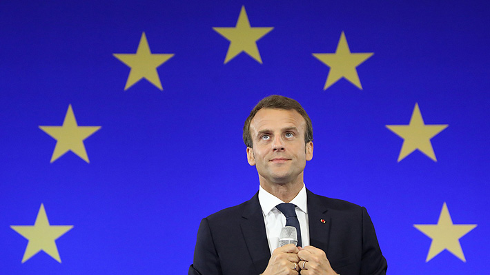 Macron desliza crítica hacia Trump por querer "decidir" por los europeos