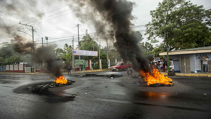 Violencia en protestas contra Gobierno de Ortega en Nicaragua deja escenarios de guerra