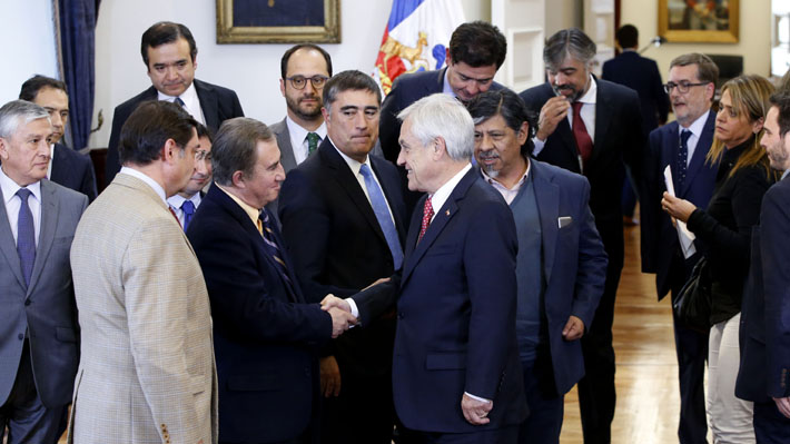 Piñera se reúne con dirigentes de Chile Vamos previo a su primera cuenta pública el próximo 1 de junio