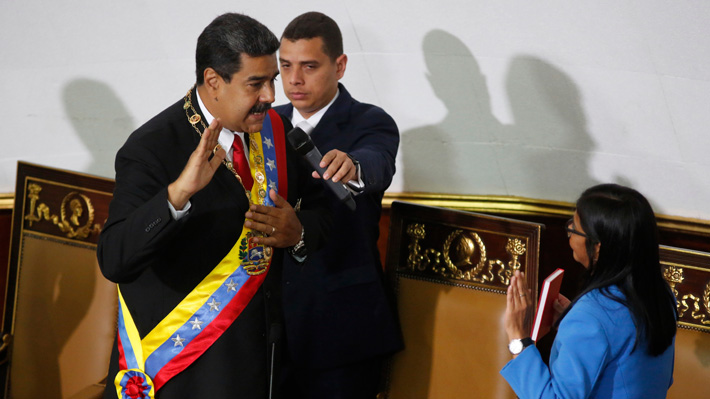 Nicolás Maduro jura como Presidente reelecto de Venezuela ante la Asamblea Constituyente