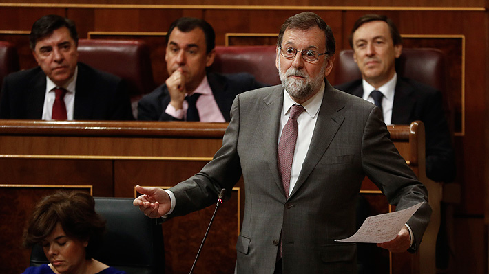Rajoy descarta renunciar a la Presidencia ad portas de moción de censura en su contra