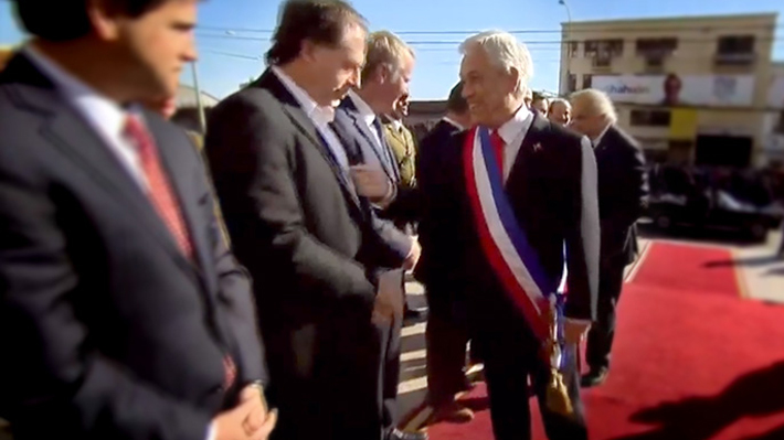 ¿Y su corbata?: La frase con que Piñera saludó a Girardi antes de la Cuenta Pública