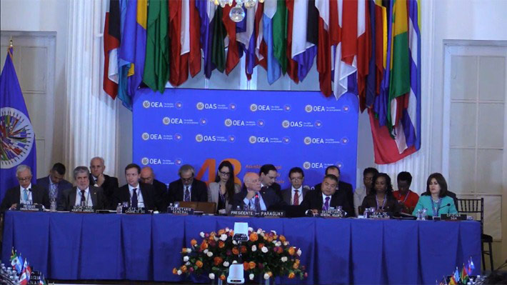 Arranca la 48° Asamblea General de la OEA con la pretensión de EE.UU. de suspender a Venezuela