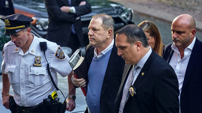 Listo para declararse inocente: Comienza la batalla judicial de Harvey Weinstein