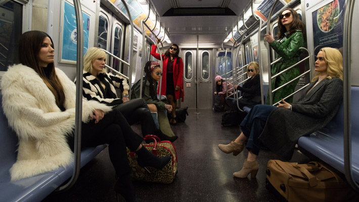 "Ocean's 8: Las estafadoras", una película entretenida con un elenco femenino de lujo