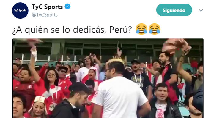 No paran: Peruanos y argentinos se unen para burlarse de Chile por no ir al Mundial