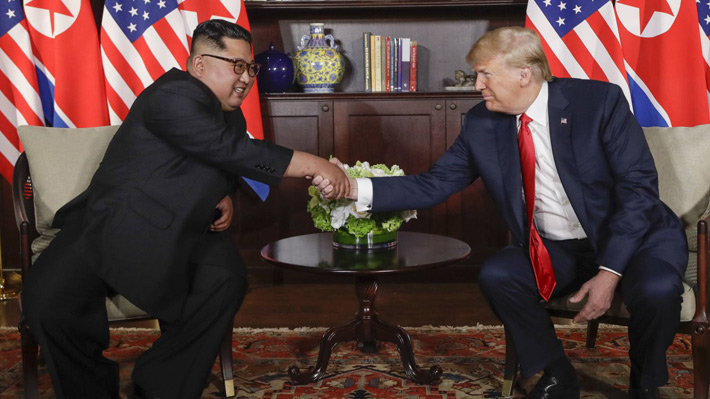 Kim Jong-un y Donald Trump inician cumbre que capta la atención por sus implicancias en la seguridad mundial