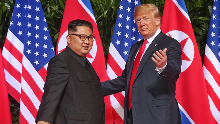 Kim dice a Trump que la cumbre se asemeja a "una película de ciencia ficción"