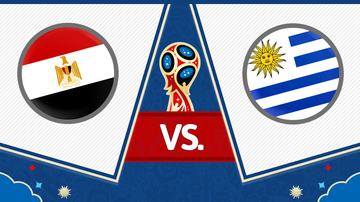 Mira cómo fue la agónica y estrecha victoria de Uruguay ante Egipto en su debut en Rusia