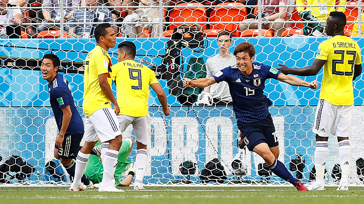Japón da otra gran sorpresa y vence a Colombia que paga caro su temprana expulsión y se enreda en el Mundial