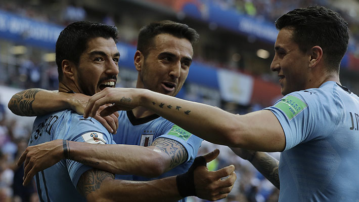Uruguay clasifica sin brillar a octavos al derrotar a la Arabia de Pizzi que queda eliminada del Mundial