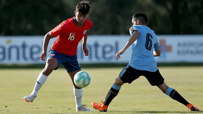 La "Roja" Sub 20 igualó en primer amistoso con Uruguay en gira por Montevideo