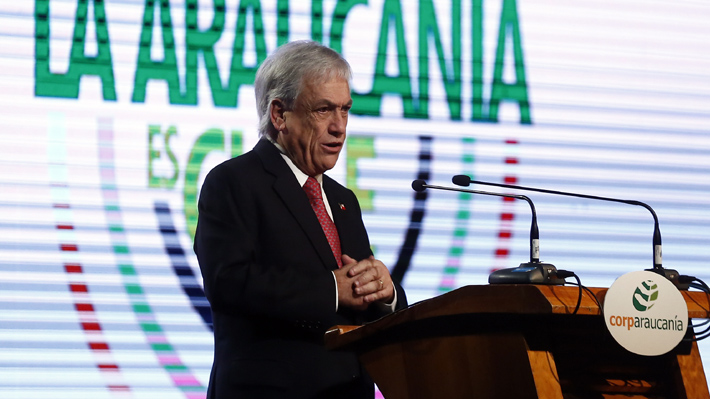 Piñera: "Los que hablan de sequía legislativa, partan por aprobar proyectos como la Ley Antiterrorista"