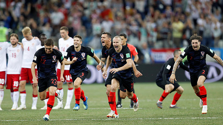 Croacia se metió entre los ocho mejores del Mundial de Rusia tras eliminar a Dinamarca en una infartante definición a penales