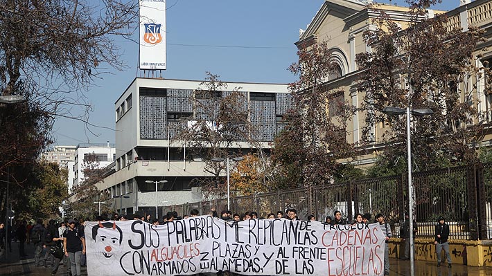 Alumnos Del Instituto Nacional Reconocen Que Existen Grupos Radicales