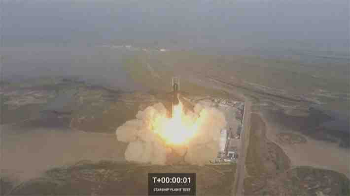 Video: Cohete Starship de SpaceX explota en el aire poco después de despegar en su primer vuelo de prueba