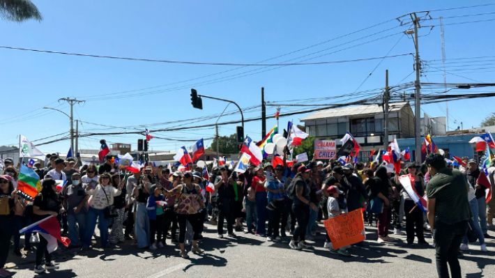 Alcalde De Calama Tras Masiva Marcha Esta Es Una Advertencia Para El