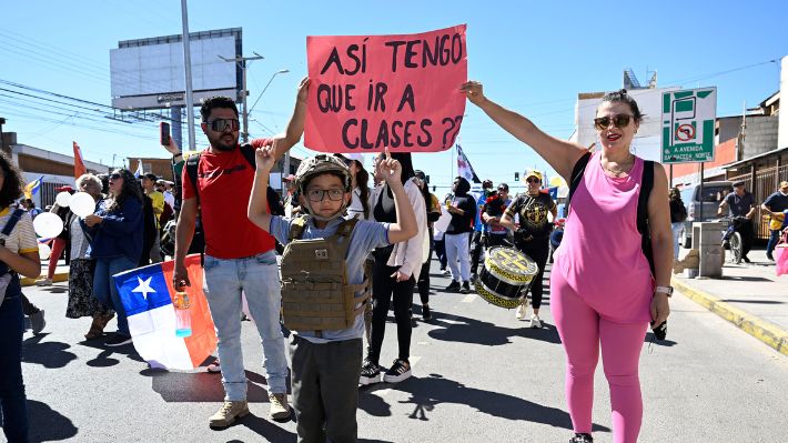 Alcalde De Calama Tras Masiva Marcha Esta Es Una Advertencia Para El