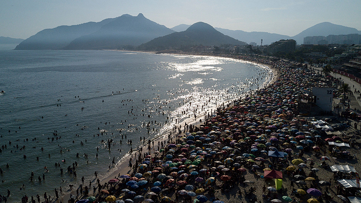 Ola de calor rompe récords en Brasil: Sensación térmica llegó a los 62,3°C en Río de Janeiro