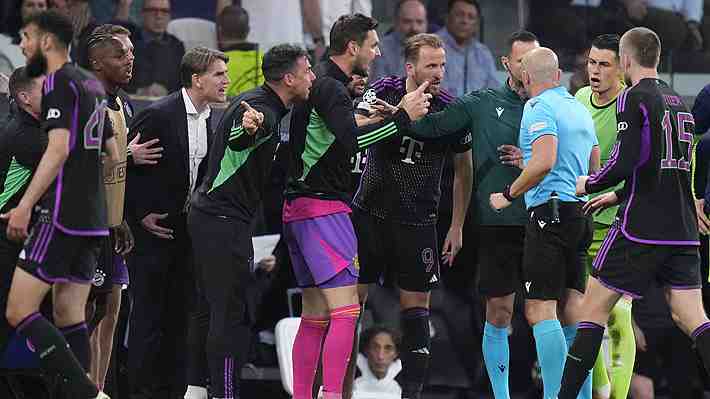 La polémica jugada que marcó el final del duelo entre el Real Madrid y el Bayern por semis de Champions