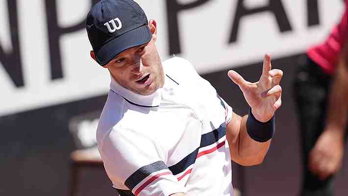 Nicolás Jarry rompe su mala racha y avanza a tercera ronda del Masters 1.000 de Roma