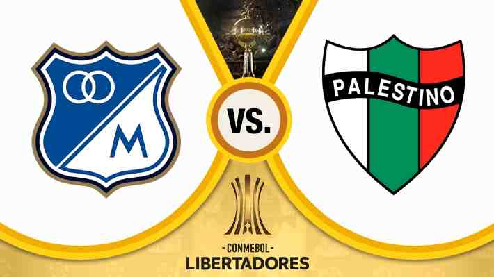 ¡En vivo! Palestino juega duelo clave contra Millonarios por la Copa Libertadores