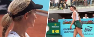 Video: La explosiva reacción de la tenista 15 del mundo ante críticas de un aficionado en pleno partido