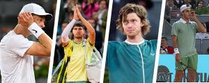 Ya hay tres semifinalistas, una enorme sorpresa y un importante retiro: Así van los cuartos del Masters 1.000 de Madrid