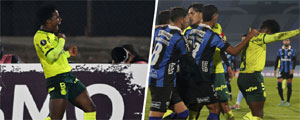 Video: El festejo que indignó a equipo uruguayo y provocó una pelea en la Libertadores