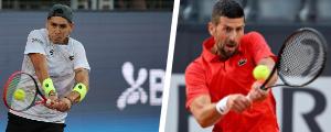 Alejandro Tabilo contra Novak Djokovic en el Masters de Roma: A qué hora es el partido este domingo y quién transmite
