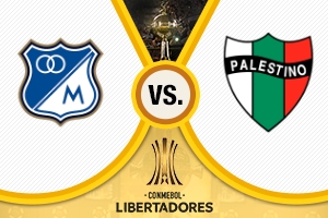¡En vivo! GOOOOOOOOLLL DE PALESTINO, cuando el partido ya se iba ante Millonarios en la Copa Libertadores