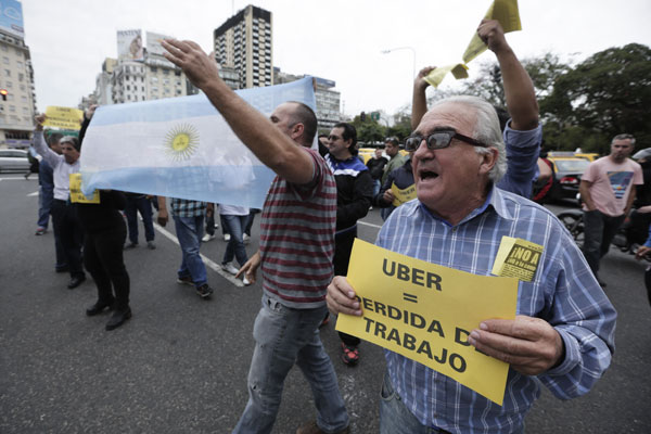 Uber en Argentina: Justicia ordena la suspensión del servicio en Buenos Aires
