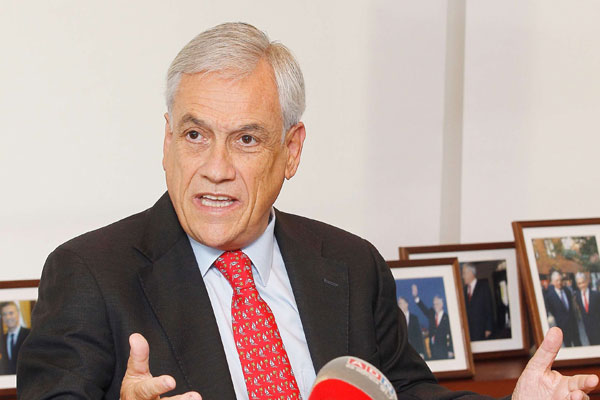 Ex Presidente Piñera insiste en que 